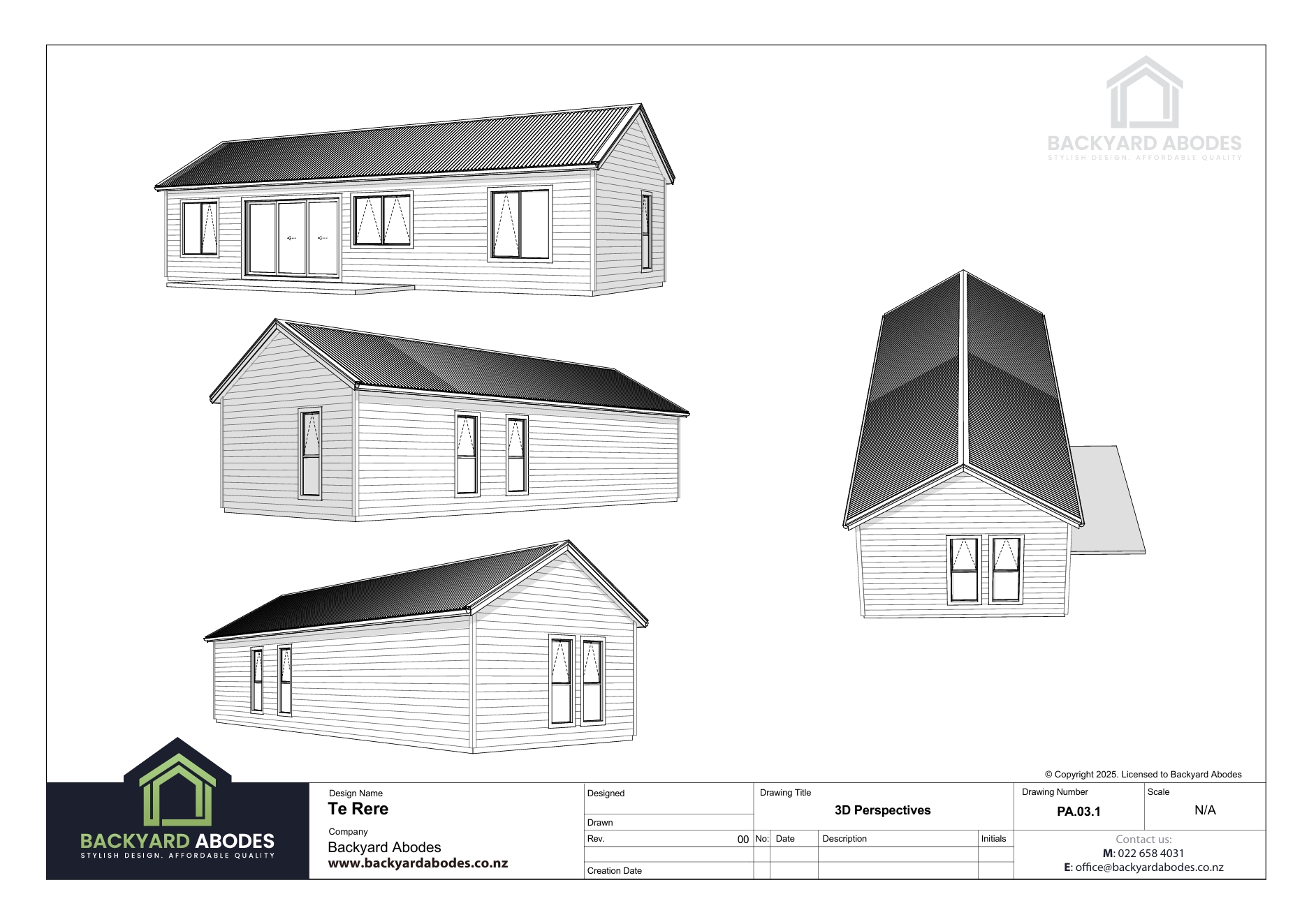 Te Rere - BACKYARD ABODES
